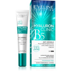 Eveline Cosmetics Hyaluron Clinic Eye And Eyelid Cream  20 ml
