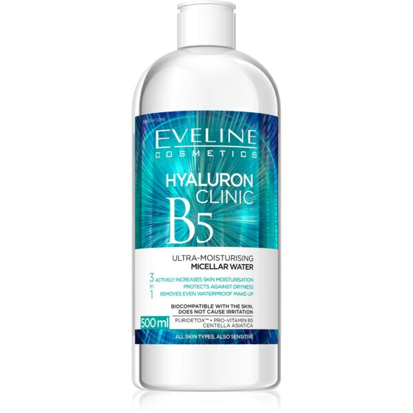 Eveline Cosmetics Hyaluron Clinic Micellar Water  500 ml