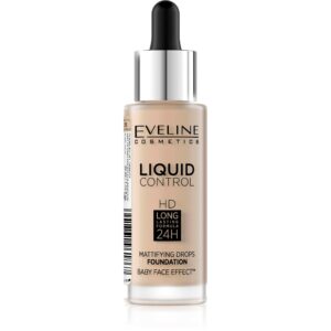 Eveline Cosmetics Liquid Control Foundation With Dropper 015 Vanilla B