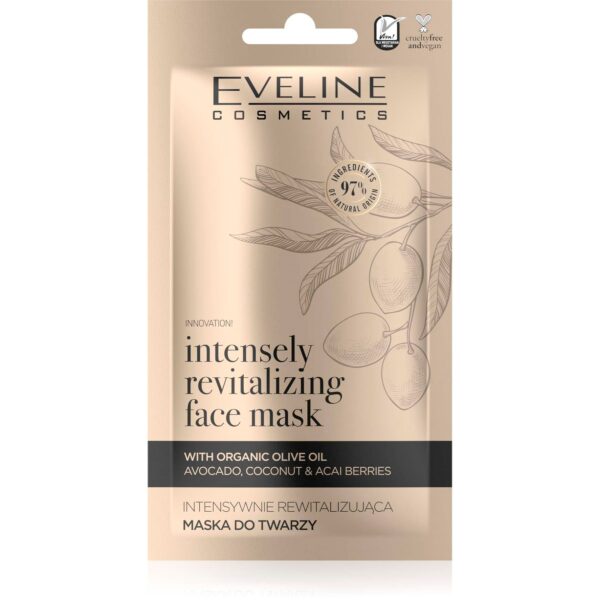 Eveline Cosmetics Organic Gold Intensely Revitalizing Face Mask 8 ml