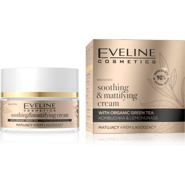 Eveline Cosmetics Organic Gold Soothing&Mattifying Cream With Organic