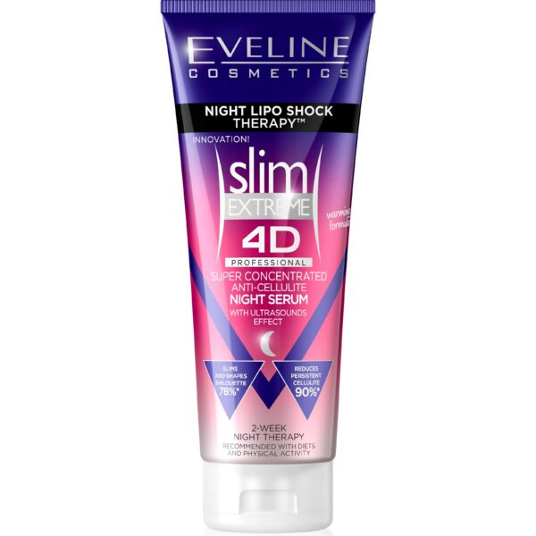 Eveline Cosmetics Slim Extreme 4d Professional Night Lipo Shock Therap