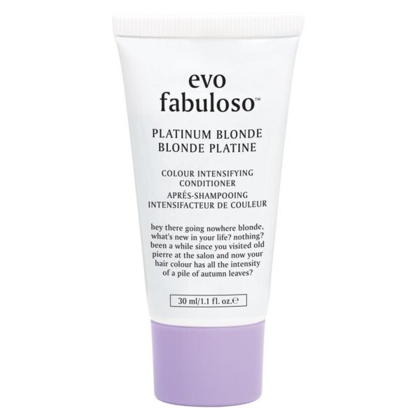 Evo Fabuloso Platinum Blonde mini shampoo 30 ml