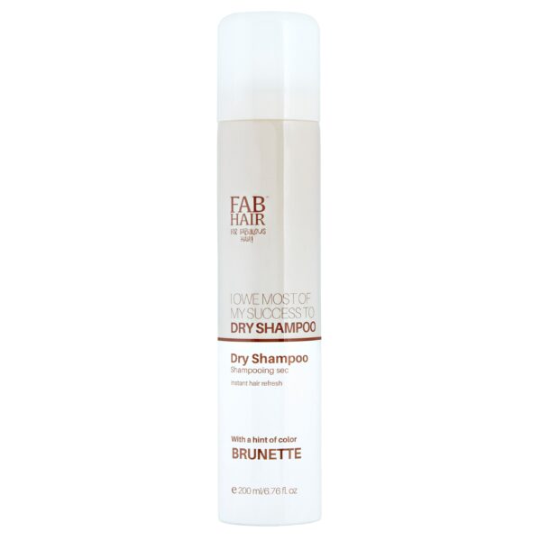 FAB Hair Dry Shampoo Brunette 200 ml