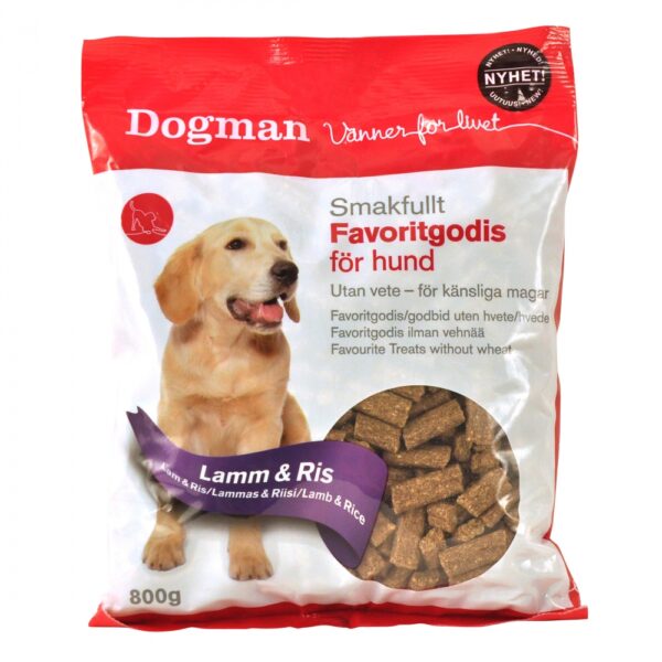 Dogman Favoritgodis Lamm & Ris 800 g