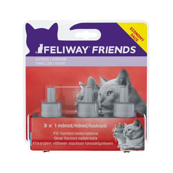 Feliway Friends Refillflaske 3-pack