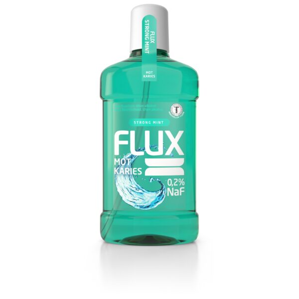 Flux Strong Mint Mouthwash 500 ml