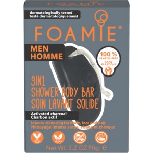 Foamie 3in1 Shower Bar For Men What A Man (With Charcoal)
