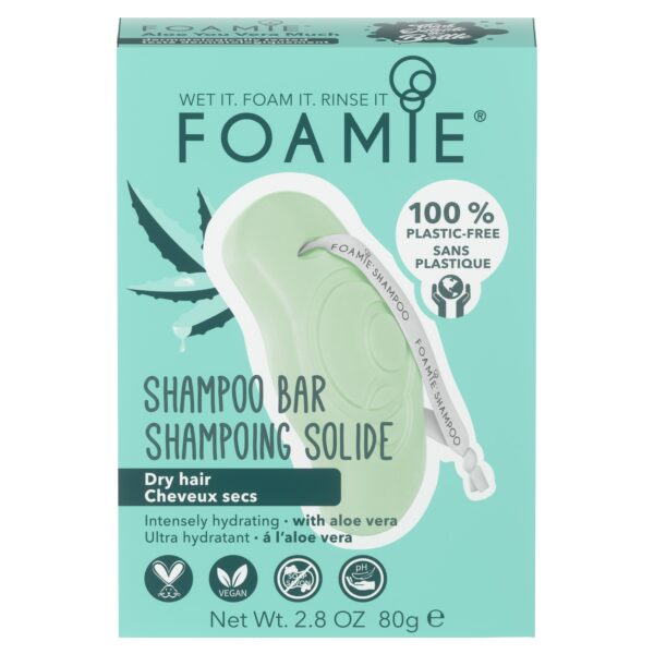 Foamie Shampoo Bar Aloe You Vera Much (for dry hair)