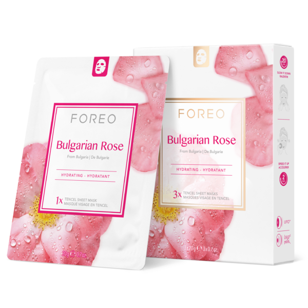 FOREO Farm to face Bulgarian Rose x3