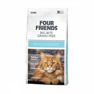 FourFriends Cat Big Bite Grain Free (6 kg)