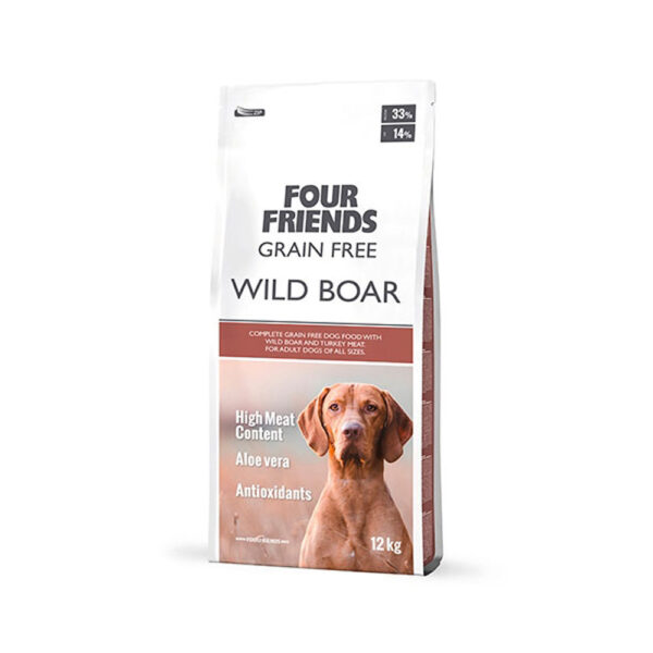 FourFriends Grain Free Wild Boar (17 kg)