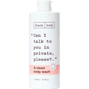 Frank Body Everyday Clean Body Wash Unscented 360 ml