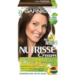Garnier Nutrisse Cream 4.3 Guldbrun
