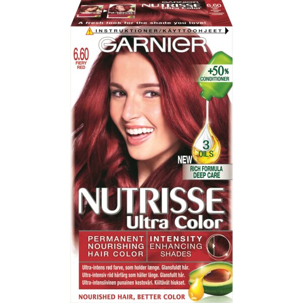 Garnier Nutrisse Ultra Color 6.60 Intensive Red