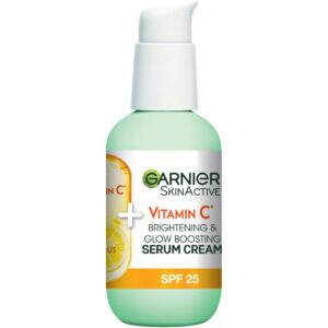 Garnier SkinActive Vitamin C Brightening & Glow Boosting Serum Cream 5