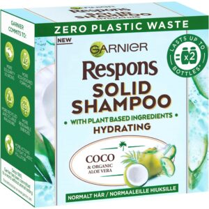 Garnier Respons Solid Shampoo Coco & Organic Aloe Vera 60 g