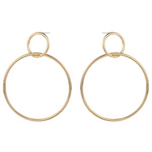 Gemini Earrings Gold