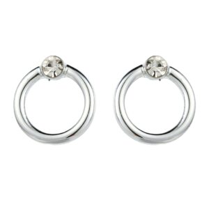 Gemini Earrings Ö631-20COL02 Silver