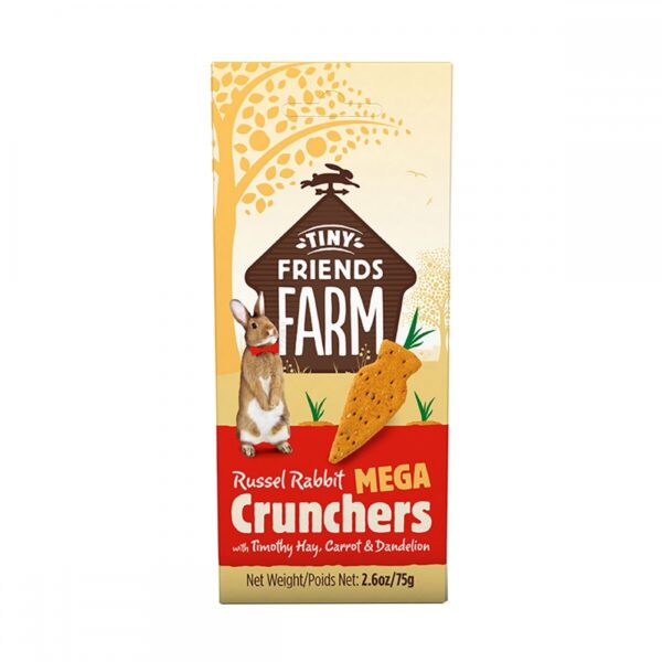 Tiny Friends Farm Russel Rabbit Mega Crunchers 75 g