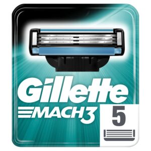 Gillette Mach3 Men&apos;s Razor Blade Refills 5 st