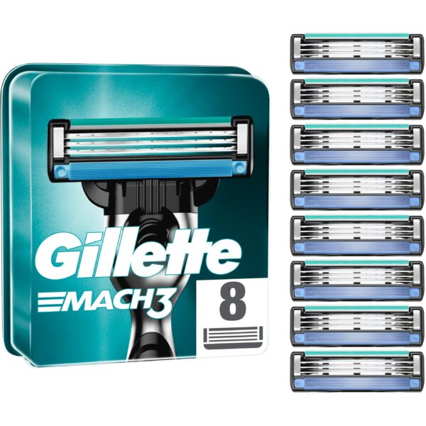 Gillette Mach3 Razor Blades 8-pack 8 st