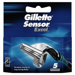 Gillette SensorExcel Rakblad för män 5 st