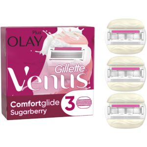 Gillette Venus ComfortGlide Sugarberry Razor Blades 3-pack
