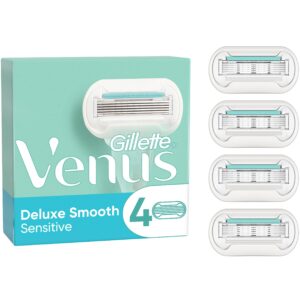 Gillette Venus Deluxe Smooth Sensitive Razor Blades 4-pack 4 st
