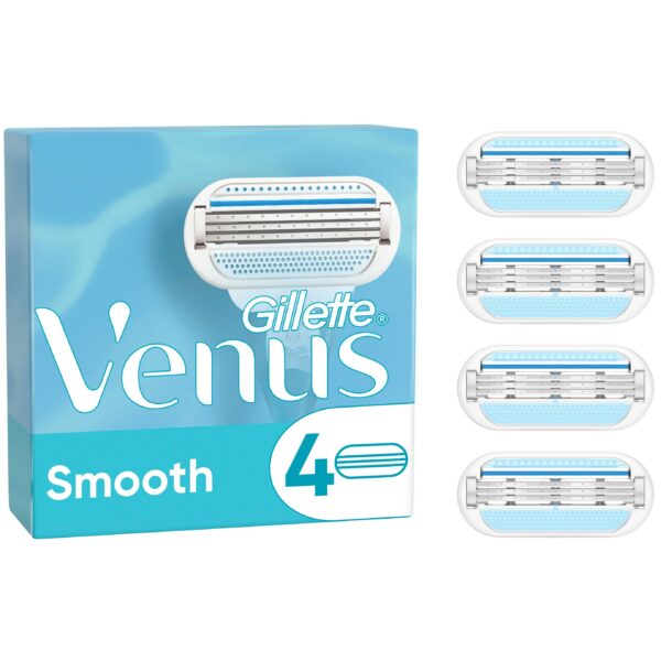 Gillette Venus Smooth Razor blades 4-pack 4 st