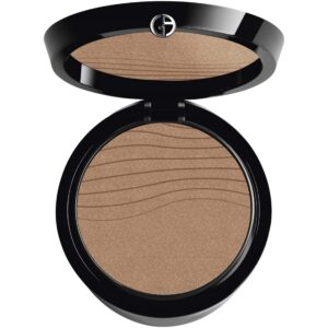 Giorgio Armani Luminous Silk Glow Fusion Powder 7 Medium To Tan with a