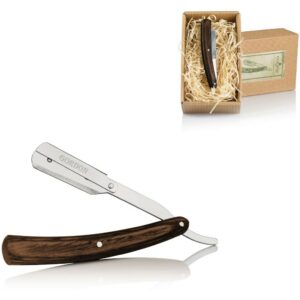 Gordon Beard Razor with Wooden Handle