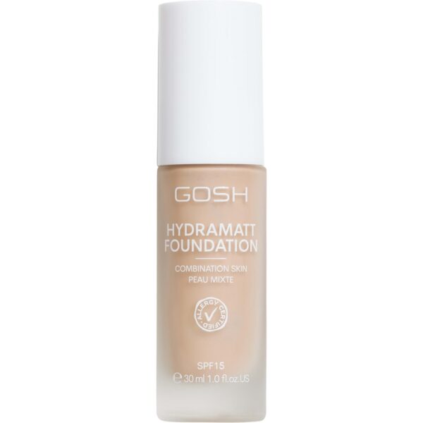 Gosh Hydramatt Foundation 30 ml 002R Very Light - Red/Warm Undertone