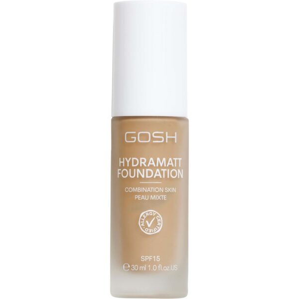 Gosh Hydramatt Foundation 30 ml 010Y Light Dark - Yellow/Dark Underton