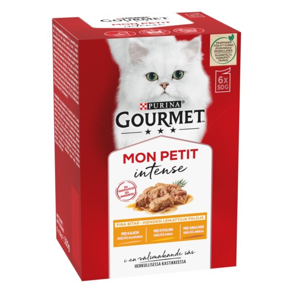 Gourmet Mon Petit And/Kalkun/Kylling 6 x 50 g