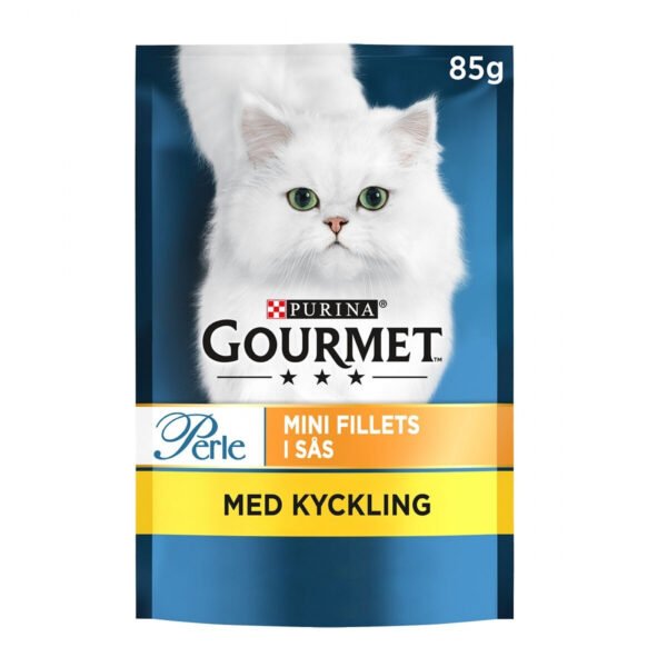 Gourmet Perle Mini Fillets i Saus Kylling 85 g