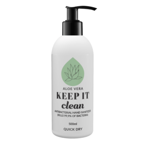 Grazette KEEP IT Clean HandSanitizer Aloe Vera 500 ml