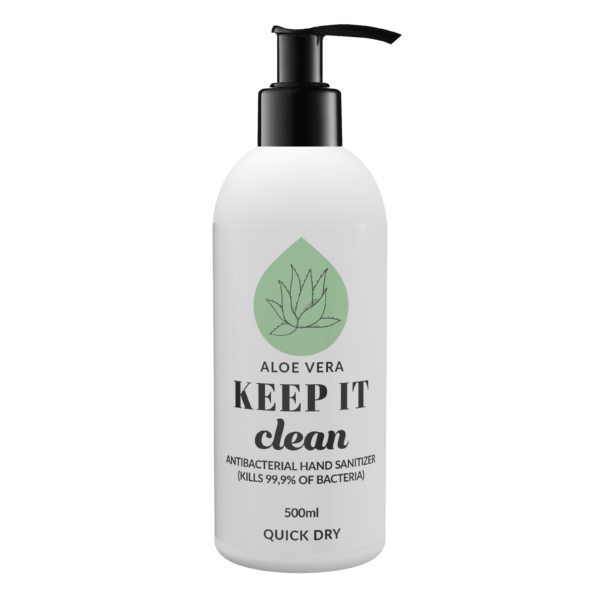 Grazette KEEP IT Clean HandSanitizer Aloe Vera 500 ml