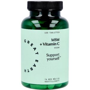 Great Earth MSM 1000 mg + Vitamin C 120 tab