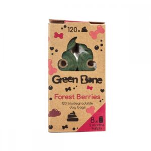 Green Bone Hundeposer Forest Berries Refill (120-pakke)