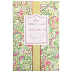 Greenleaf Scented Sachet Cucumber Lily
