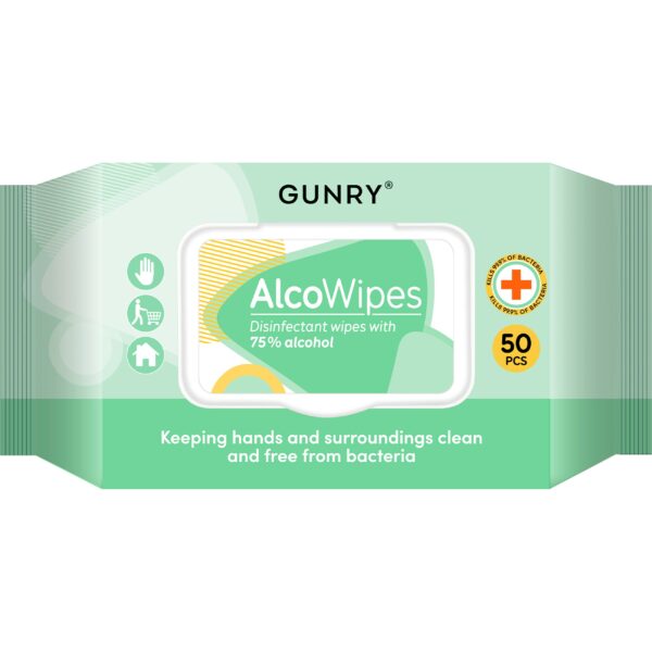 Gunry AlcoWipes 50 st