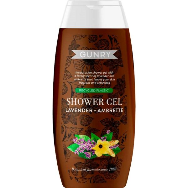 Gunry Fusion Shower Gel Lavender Ambrette  300 ml