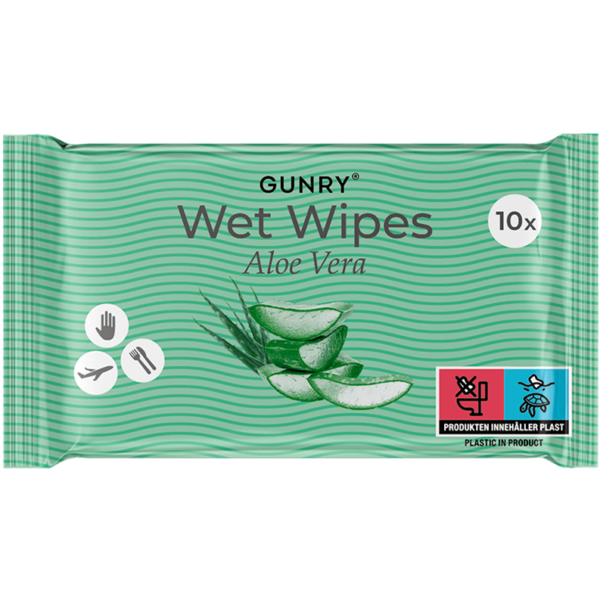 Gunry Wet Wipes Aloe Vera