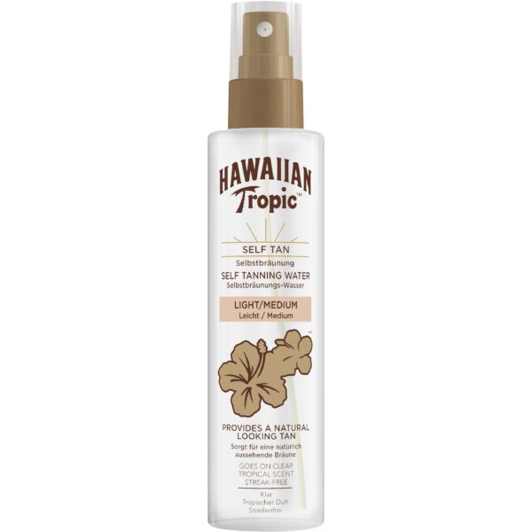 Hawaiian Tropic Self Tanning Water Light/Medium 200 ml