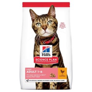 Hill's Science Plan Cat Adult Light Chicken (10 kg)