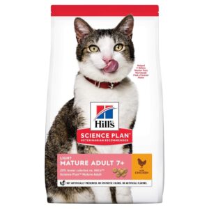 Hill's Science Plan Cat Mature Adult 7+ Light Chicken (1