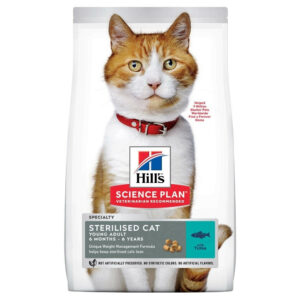 Hill's Science Plan Cat Young Adult Sterilised Tunfisk (3 kg)