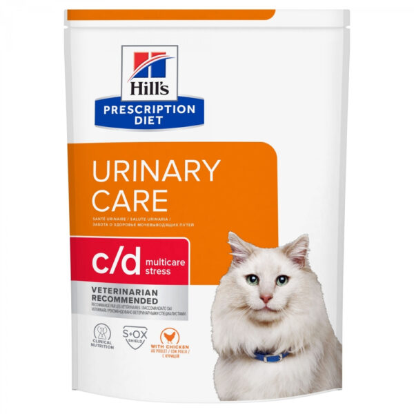 Hill's Prescription Diet Feline c/d Urinary Care Multicare Stress Chicken (8 kg)