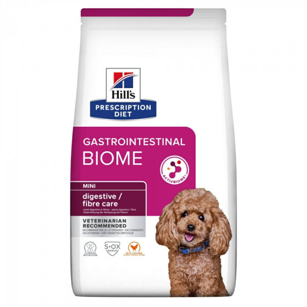 Hill's Prescription Diet Canine Gastrointestinal Biome Mini Digestive/Fibre CareChicken (3 kg)